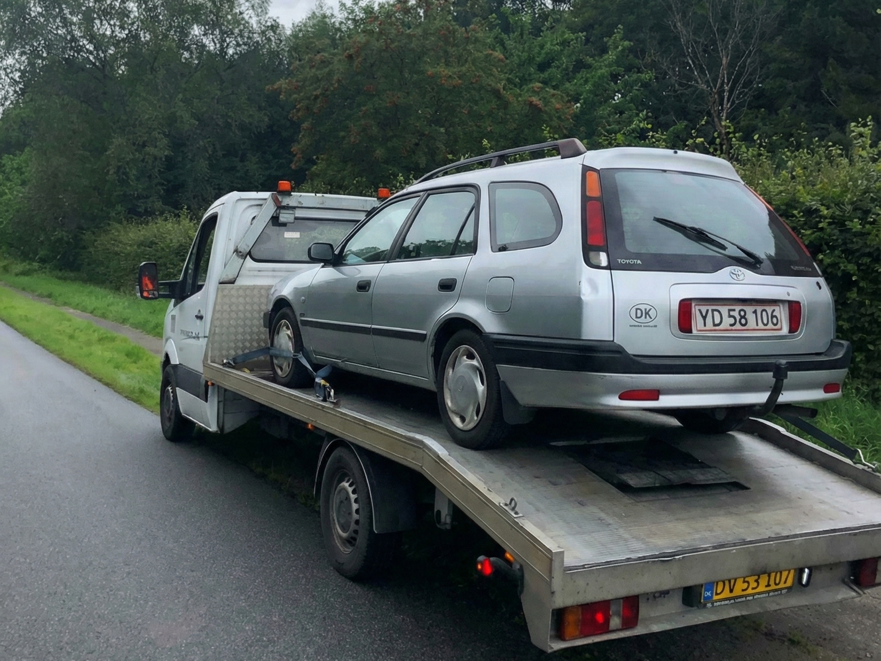 Autoophug i Nordsjælland